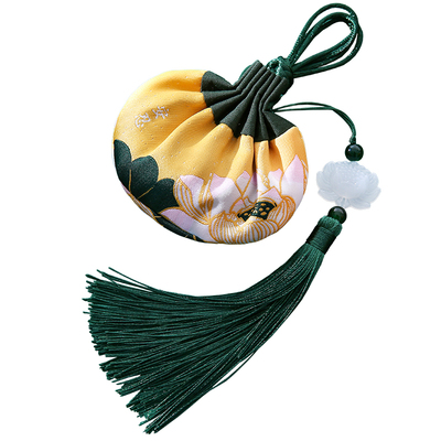 高档荷花香包古风汉服荷包香囊