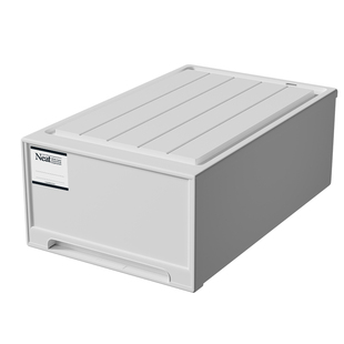 星优收纳箱抽屉式透明塑料储物柜子衣服内衣整理箱家用衣柜收纳盒