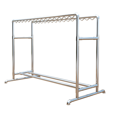 一寸镀锌钢管双杆晾衣架