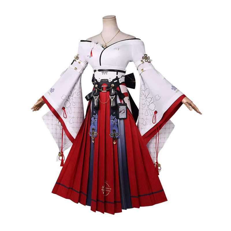 绯雪cos服鸣潮同款古风C服表演服