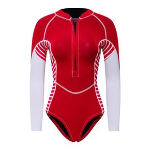 2mm潜水服湿分体连体泳衣冲浪浮潜深潜防晒保暖水母服KIKOOAQUA