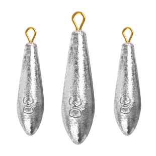 水滴铅坠防挂底远投海杆抛竿串钩钓鱼子弹柳叶铅坠橄榄套装水滴铅