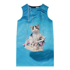【ENG】Ashley Williams猫咪印花迷你短裙连衣裙女装新品26夏