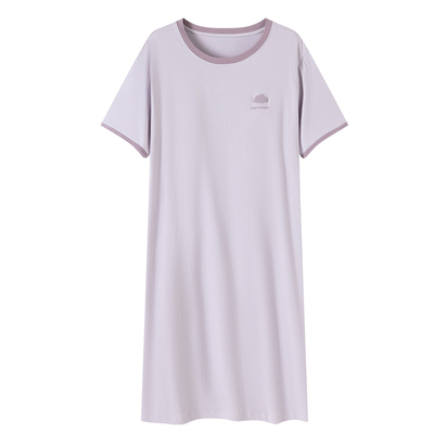 睡裙顶瓜瓜纯棉带胸垫夏季