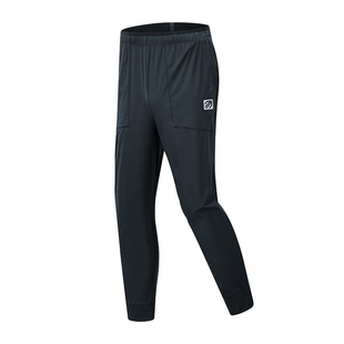 引擎鸟夏季新品运动速干裤男轻薄透气高弹力运动长裤休闲登山裤