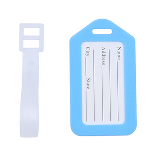旅行箱行李箱标签牌拉杆箱塑料吊牌书包分类挂牌标记信息卡片防丢