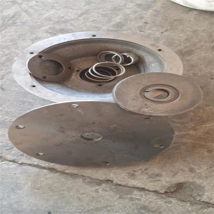 摩擦托辊配件 托辊摩擦头 大头托辊摩擦轮  铸铁摩擦实心耐磨