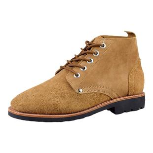 大逃亡靴男高帮翻毛皮鞋美式复古透气工装鞋女沙漠靴真皮马丁靴子