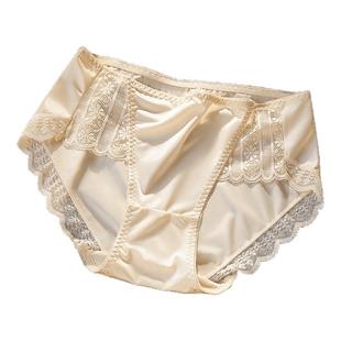 都市丽人蕾丝内裤女士2025新款夏季薄款性感女生紫杉醇抗菌裆短裤