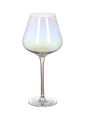 ins风彩虹红酒杯网红渐变天鹅