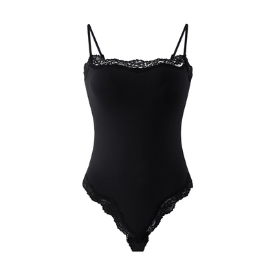 性感蕾丝连体衣免穿文胸