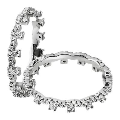 蕾丝男女款嘻哈风潮流满钻二为一