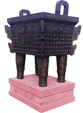 铸铜法鼎城市公正文化广场景观小品法治廉政主题公园户外门口摆件