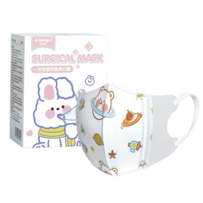儿童一次性医用口罩原创花纹