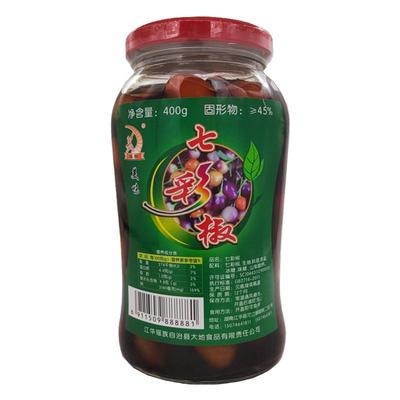 酸辣五彩椒七彩泡椒江华江永特产