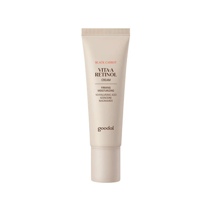 韩国goodal果达儿黑胡萝卜毛孔面霜A醇视抗初老黄醇面霜弹力紧致
