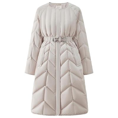 ochirly欧时力围巾腰带羽绒外套