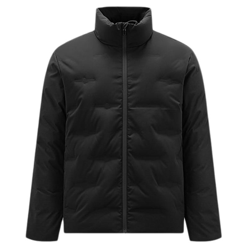 森马防泼水防风外套立领羽绒服男