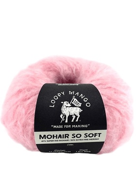 Loopy Mango Mohair So Soft 进口马海毛粗线 手工毛线 毛衣线