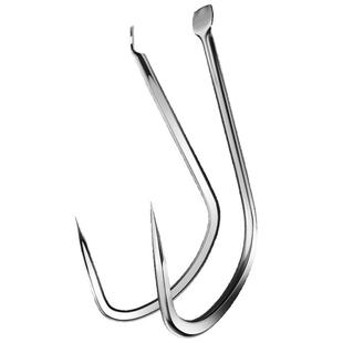 川泽竞技狼牙鱼钩正品改良无倒刺黑坑鲫鱼鲤鱼细钩条狼牙鱼钩散装