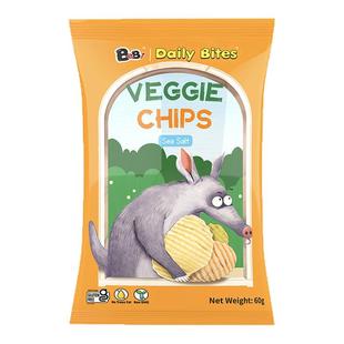 DailyBites美国进口果蔬脆veggie chips波浪蔬薯片休闲零食薯片
