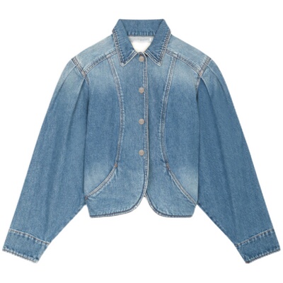 ISABEL MARANT VALETTE法式复古牛仔外套女