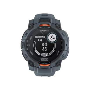 适用Garmin佳明本能instinct3 E手表保护壳套太阳能Solar炫彩表带