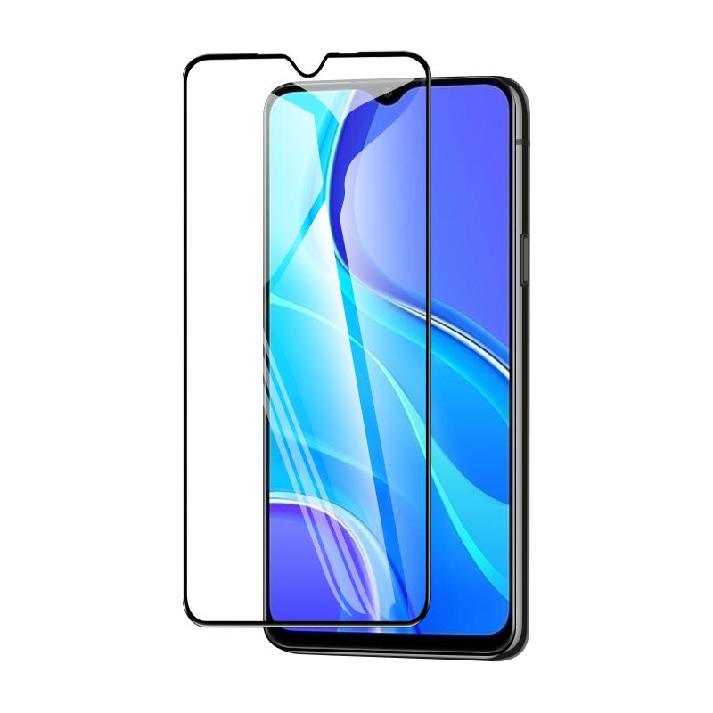 适用红米9钢化膜全包边新款膜redmi9a手机贴膜全屏全覆盖高清抗蓝光防爆无白边抗摔抗指纹玻璃屏保小米刚化膜