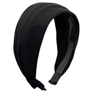 南瓜秋棕!针织宽边秋冬发箍!2026新款秋冬头箍超宽发带发卡发饰女