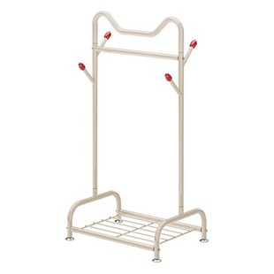 儿童放在飘窗上的衣帽架阳台置物架小型落地主卧专用挂衣架晾衣架