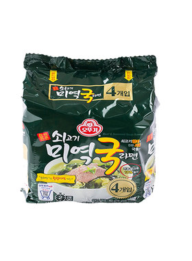 韩国进口不倒翁海带汤面4袋正品