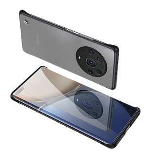 适用小米红米note11手机壳11pro+无边框note13pro磨砂磨砂12硬壳k70半包k70e男款k60保护套k50新款k40至尊版s