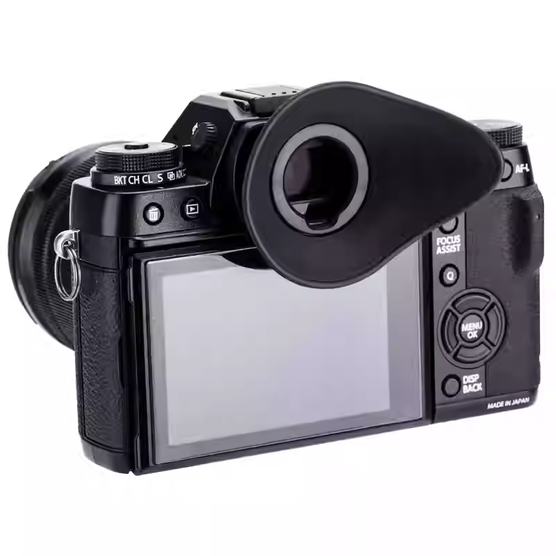 JJC适用富士EC-XT L眼罩XT4 XT5 XT2 XH1 XT3护目镜GFX-50S 100s X-H1眼杯GFX-50S EC-GFX EC-XT M相机取景器