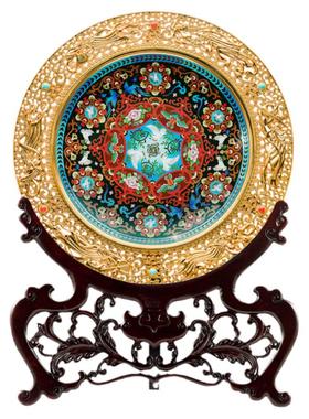 中外美术馆珐琅景泰蓝铜