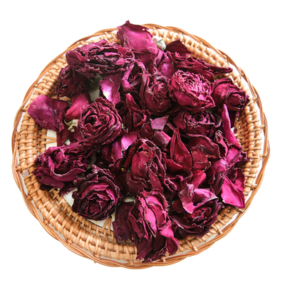 苗小妖墨红玫瑰花茶冻干