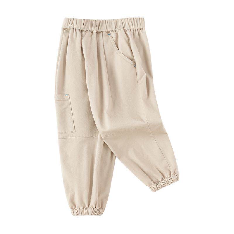 【商场同款】巴拉巴拉童装男童长裤2025春季新款束脚工装裤户外风