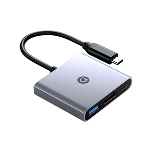 华硕拓展坞typec扩展usb3.0分集线器hdmi投屏转接头多功能接口转换器适用苹果华为笔记本电脑ipad平板手机hub