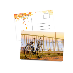 优卡怡明信片定制满天星膜卡片打印方卡双面小卡自印珠光纸印刷