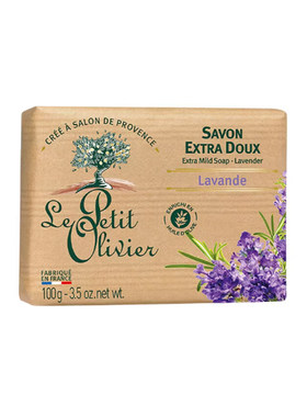 【保税区】LePetitOlivier法国小树香皂植萃香皂沐浴皂薰衣草玫瑰