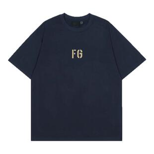 ESSENTIALS短袖t恤欧美高街FG复线情侣男女ins潮牌纯棉圆领宽松夏