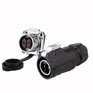 Cnlinko凌科航空插头3芯4芯14芯LP20带隔栏设备电源信防水连接器