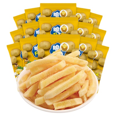 蜂蜜黄油味箱装薯条脆升升