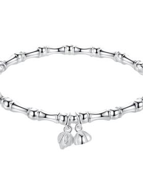 两世欢银手链ins小众设计