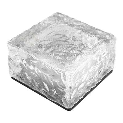 太阳能户外庭院子灯草坪别墅花园装饰阳台露台冰砖灯防水地埋灯