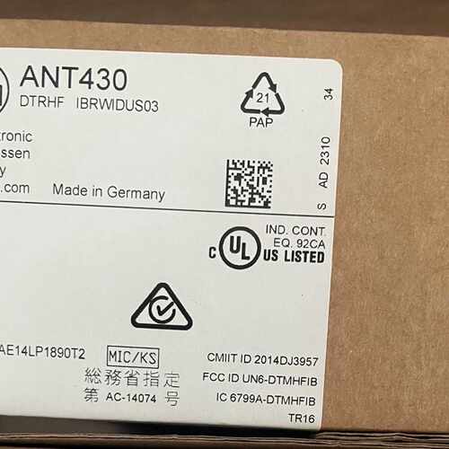 议价IFM易福门ANT430;ANT420读写头，全新原厂，低价出售，价格私