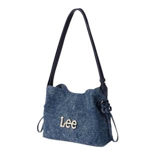 Lee官方【福袋包】时尚斜挎包女背包大容量单肩包丹宁牛仔水桶包