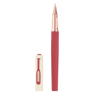 暗尖0.38墨囊式钢笔二年级小学生书写练字极细0.28中学生成人办公0.5小翘头书法美工弯尖0.7高颜值文艺复古