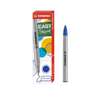 stabilo思笔乐旗舰店弯弯海豚水笔替芯铅芯儿童正姿学生书写练字大容量速干蓝色黑色文具水性笔可替换笔芯