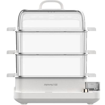 九阳电蒸锅三层大容量多功能蒸笼