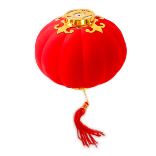 红色小灯笼挂饰户外防水防晒庭院装饰树上挂件新年春节灯笼